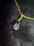 Collar Cadena Bronce Turmalina Natural