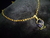 Collar Cadena Bronce Turmalina Natural - comprar online
