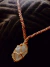 Collar Hillo Encerado Cuarzo Cristal - comprar online