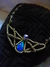 Collar Alpaca Rulo Lapislazuli Natural