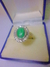 Anillo Alpaca Malaquita Natural - comprar online