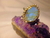 Anillo Alpaca Piedra Luna Natural - Alta Magia