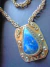 Collar Cadena Alpaca Lapislazuli Natural