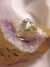 Anillo Alpaca Pirita Natural