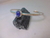 Pulsera Brazalete Alpaca Texturada Lapislazuli Natural - comprar online