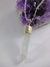 Collar Cadena Alpaca Cuarzo Cristal Natural