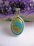 Dije Plata 925 Turquesa Natural - comprar online