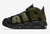 Nike Air More Black and Green
