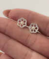 Aro Abridor Liso Flor con Perla