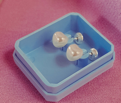 Aros Abridores Perla Corazón - comprar online