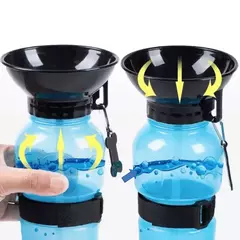 Bebedouro Portátil Garrafa de Agua Acquadog Dog para Cachorro e Gato Passeio Pet Premium