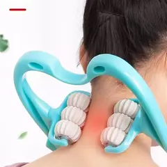 Massageador de Pescoço Ultra Relaxante Terapia Multifuncional – Alívio Imediato para Dores no Pescoço e Coluna Cervical - loja online