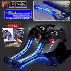 KBRUM - Alavancas de Freio e Embreagem com LED Integrado para Honda Rebel e Shadow - loja online