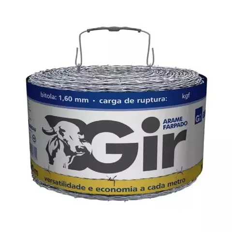 Arame Farpado GIR - Bitola 1,6mm