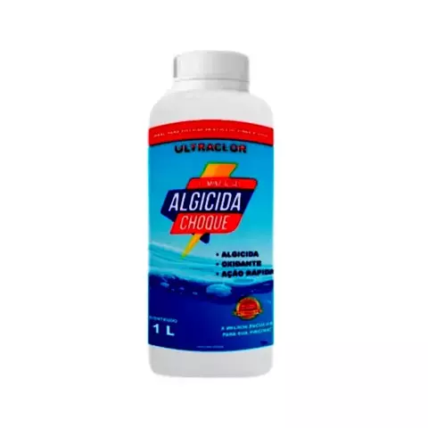 Algicida Choque Liquido - 1L - Ultraclor - comprar online