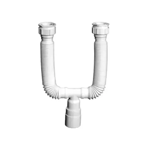 Cifão Duplo para duas pias conjugada - comprar online