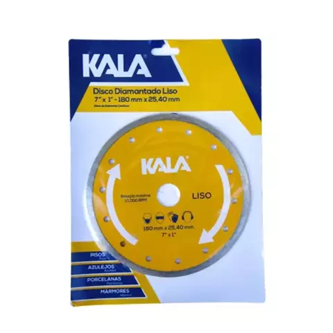 "Disco Diamantado Liso 7" x 1" - 180mm x 25,40mm" - comprar online