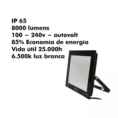Refletor de Luz 100W - Demi IP65 - comprar online