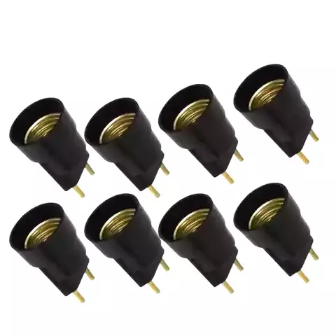 Kit com 8 Porta Lampadas Adaptador Plug Macho Liege - comprar online