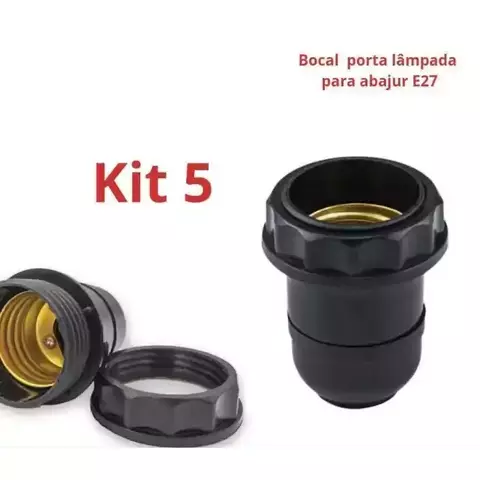 Kit 5 Porta Lampadas Abajur - comprar online