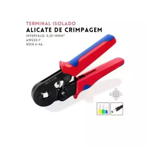Kit Alicate Crimpador com conectores - comprar online