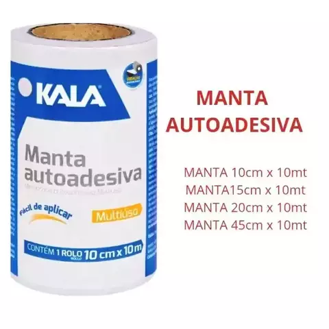 Manta Autoadesiva Alumínio Flex - Kala - comprar online