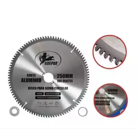 Disco de Corte de Alumínio 250mm Guepar - comprar online