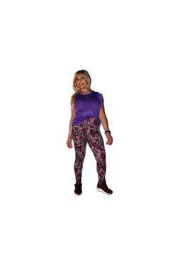 Calza de Lycra estampada