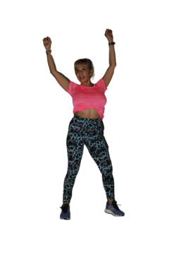 Calza de Lycra estampada - comprar online
