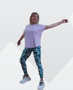 Remera Algodón Lila.