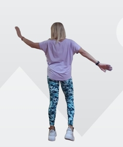 Remera Algodón Lila. en internet