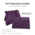 Kit 12 Toalhas de Lavabo Social, 100% Algodão, Roxo Fábula - comprar online