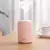 Umidificador de ar ultrassônico USB, Névoa, Luzes coloridas, Mini Purificador - Compras Online