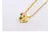 pingentes alfabeto inicial colar de ouro - comprar online
