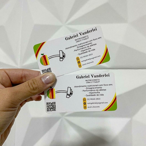 Cartão de Visita - Verniz Total