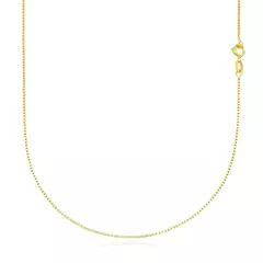 Corrente Veneziana 1,2mm (Fecho Tradicional) (TAG 18K) (Banho Ouro 18k) na internet