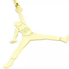 Pingente Basquete (4,5cmX4,2cm) (Banho Ouro 24k) - A Pampa - Acessórios