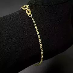 Pulseira Grumet 2mm (Fecho Tradicional) (TAG 18k) (Banho Ouro 18k)