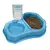 Comedouro e bebedouro duplo para pet com suporte para garrafa com sistema anti formiga - comprar online