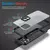 Imagem do Capa Armadura Anti-Impacto Fosca Para iPhone 13 11 Pro Max 14 12 XR De Silicone Transparente Rígida Em PC