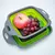 Escorredor de Silicone Retrátil Multiuso Massas Fruta Alimentos - Quadrado na internet