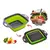 Escorredor de Silicone Retrátil Multiuso Massas Fruta Alimentos - Quadrado - NexusValioso