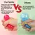 Kit 5 Bolinha Anti Stress Fidget Toy Globble Luminosa Squichy stress Vent Ball Bola de Apertar - loja online