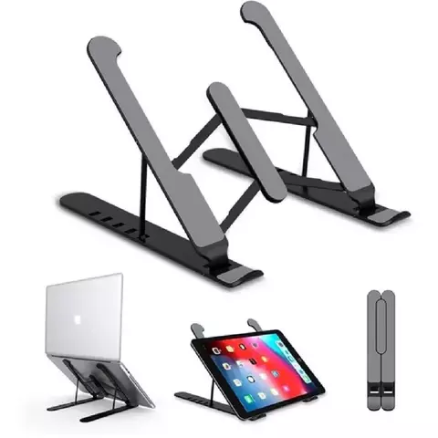 Suporte para Notebook Stand Dobrável Resistente Ajustável enviar cor aleatória