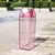 Garrafa Transparente Em Formato Caixa Leite Portátil Geladeira 500ml-1000ml - loja online
