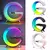 Caxinha de Som G-Speaker Luminária Bluetooth Inteligente Carregador Sem Fio Led Luz Rgb na internet