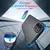 Capa Armadura Anti-Impacto Fosca Para iPhone 13 11 Pro Max 14 12 XR De Silicone Transparente Rígida Em PC