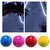 Kit 5 Bolinha Anti Stress Fidget Toy Globble Luminosa Squichy stress Vent Ball Bola de Apertar - comprar online