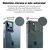 Capa Capinha Clear Case Space Para iPhone XR/11/12/12PROMAX/13/13PROMAX