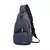 Bolsa de ombro masculina anti-roubo de ombro com entrada para carregador usb na internet